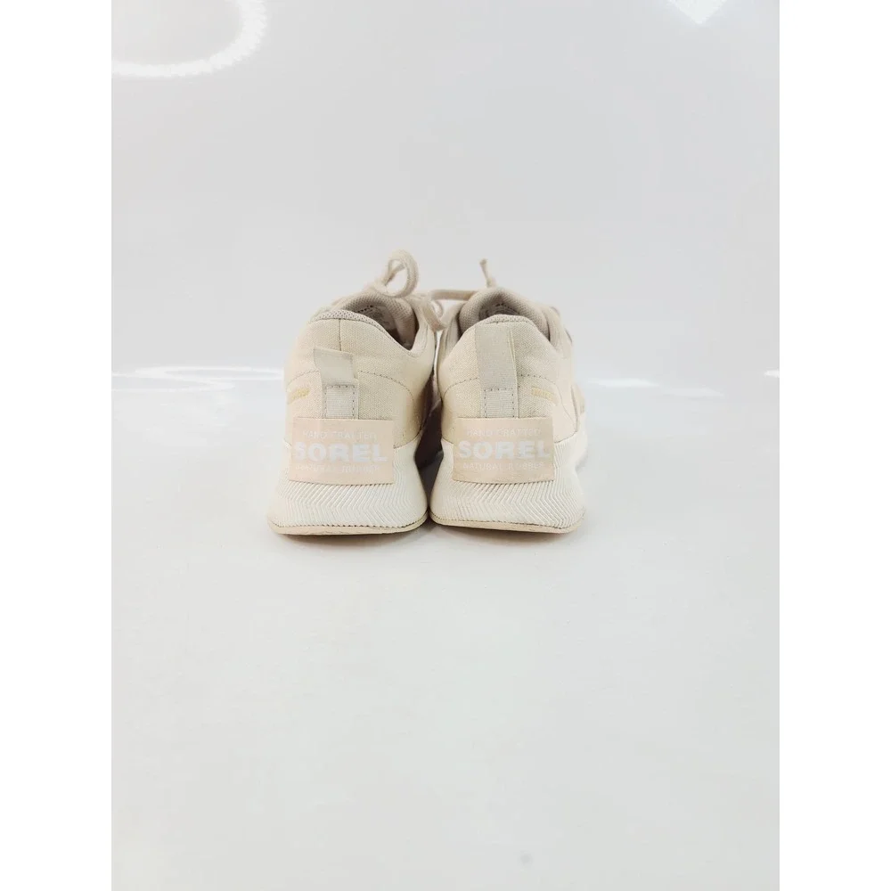 SOREL, Lace Up Casual, Lifestyle, Athletic Sneakers, Women, Size 7, Cream White.